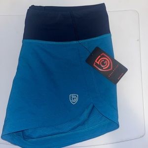 Never Worn women’s blue athletic shorts